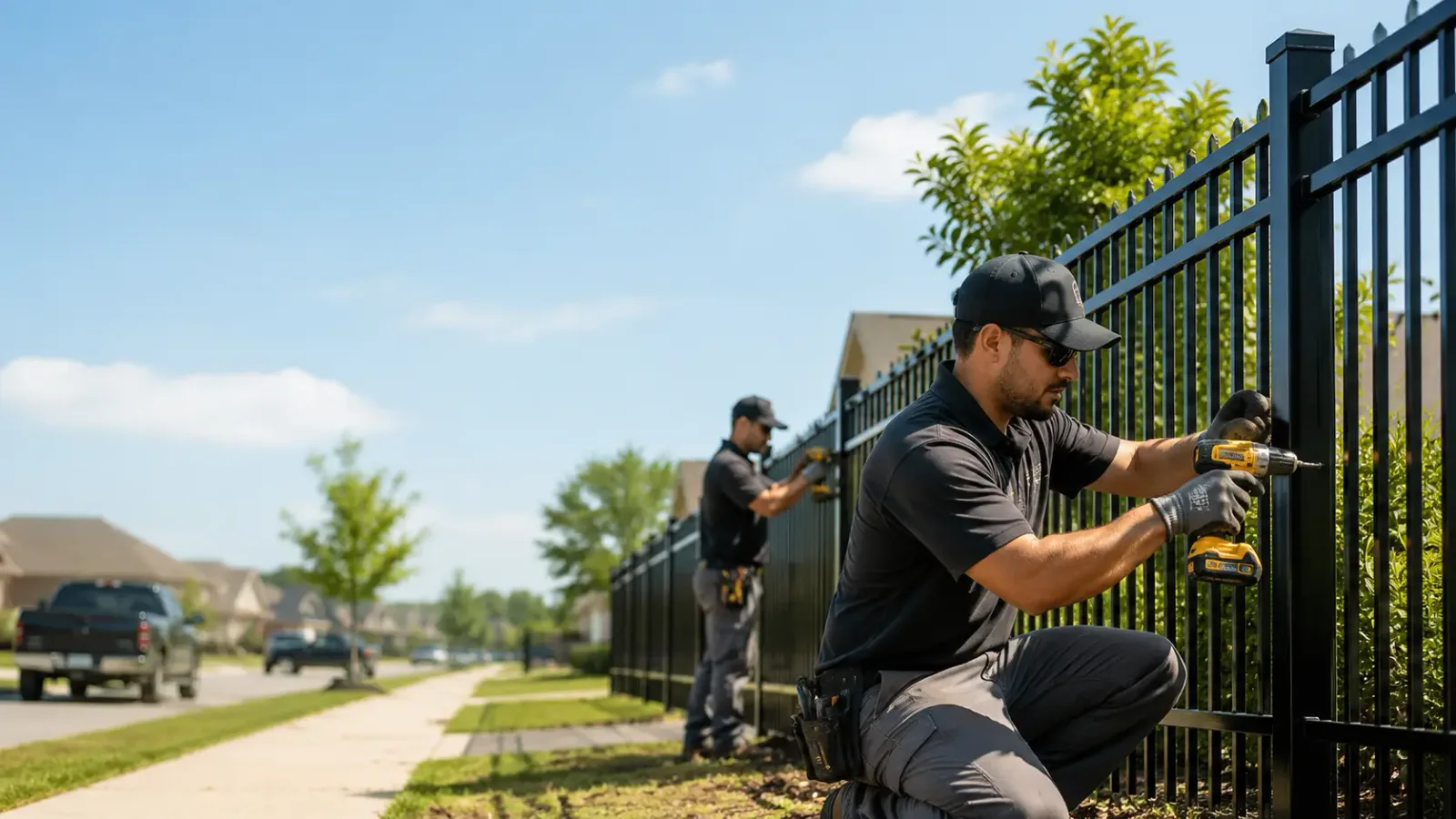 Metal Fence Installation in Ithaca, MI